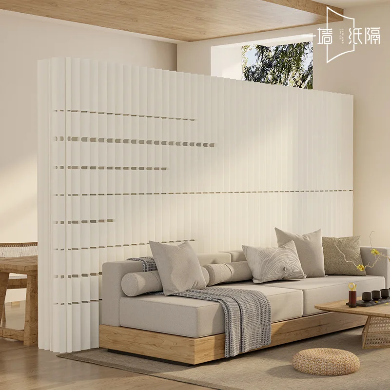 Multifunctional Folding Room Divider Screen for Living Room Office Mall Partition Wall Background Decoration