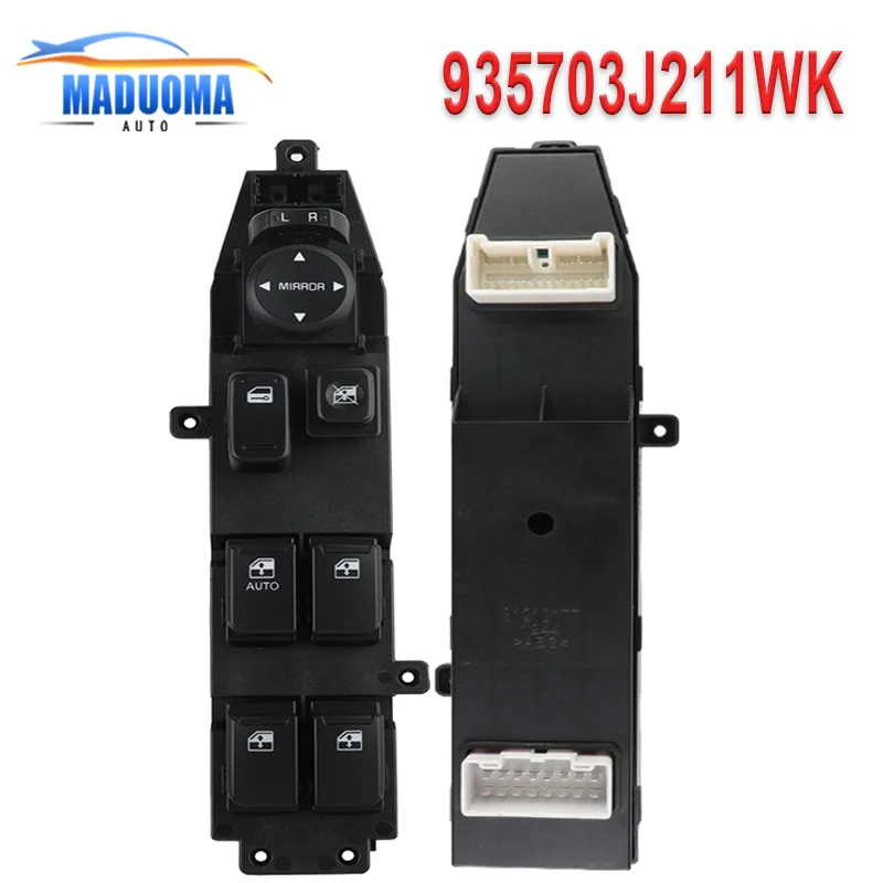 

New Hight Quality Window Switch Car Accessories 935703J211WK 93570-3J200WK 93570-3J211WK 93570-3J513WK for Hyundai