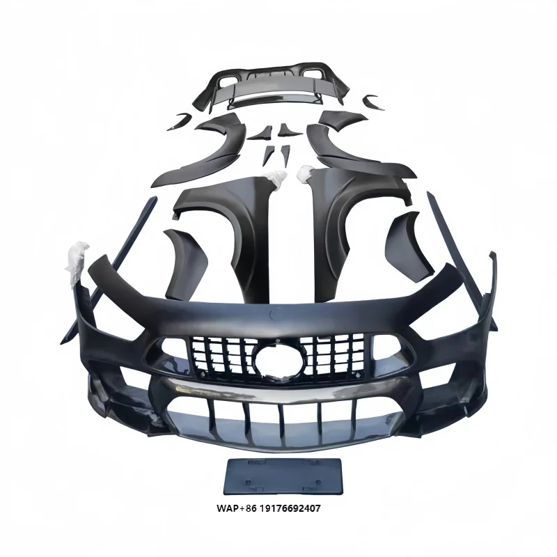 for MercedesBenz forAMG GT50 53 43 63S Upgraded and Modified Babos Rocket 900 Wide Body Semi Carbon Fiber Large Body Kit