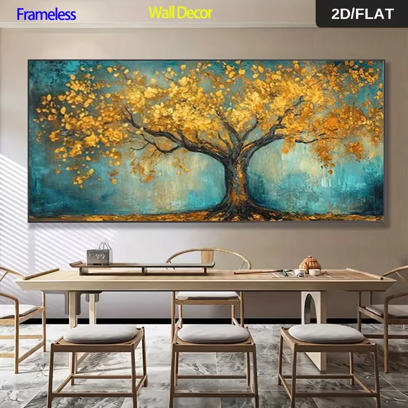 1pc Large Modern Nordic Colorful Butterfly Wall Art Painting - Frameless Canvas Print 31.5