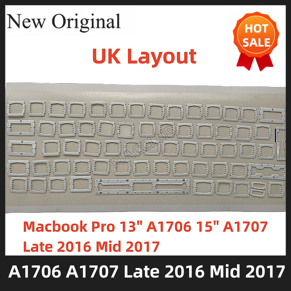 

UK A1706 A1707 Keyboard Hinge for Macbook Pro Retina 13" 15" A1706 A1707 EMC 3071 3163 3072 3162 keyboard Key cap bracket hinge