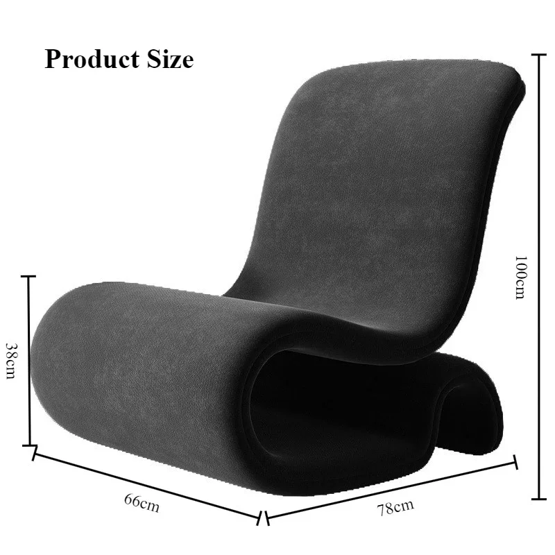 Nordic Living Room Chairs Modern Art Bedroom Dresser Chair Ergonomic Desk Backrest Chair Interior Decoration Furniture