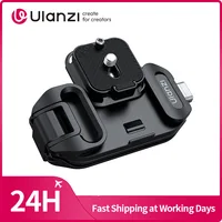  Ulanzi UKA07 Uka Kit de liberación rápida para mochila Clip para cámara Compatible con placa superior F38