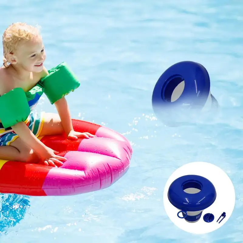 Distributeur de tablettes flottantes de grande capacité, pour piscine