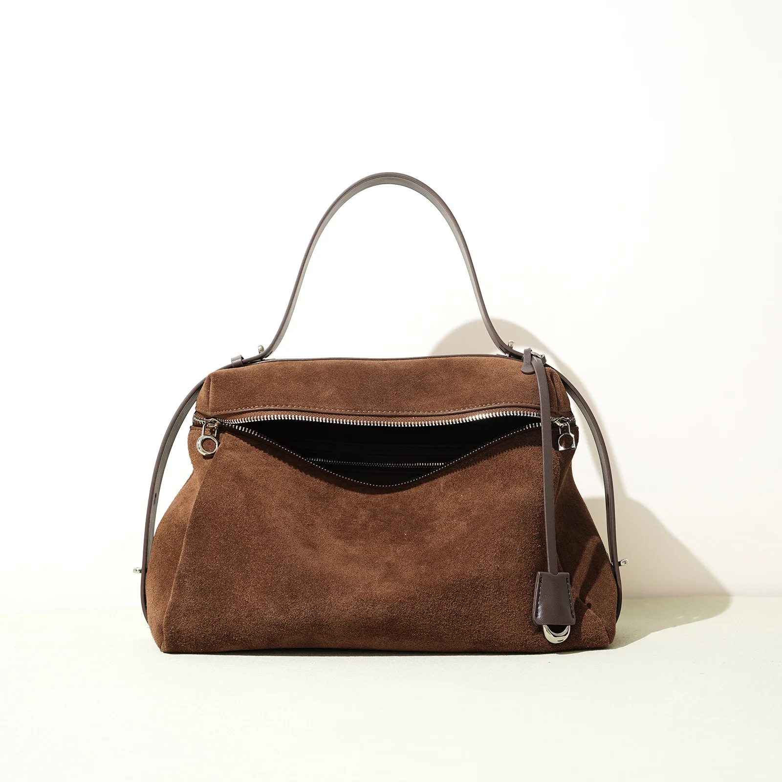 

Premium Simple Versatile Fashion Trend Commuter 2026 Women's Bag New Frosted Leather Shoulder Crossbody Bag