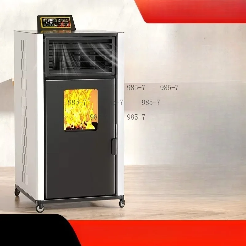 Household Biomass Pellet Stove, Environmental protection fuel heater for winter heating and cooking