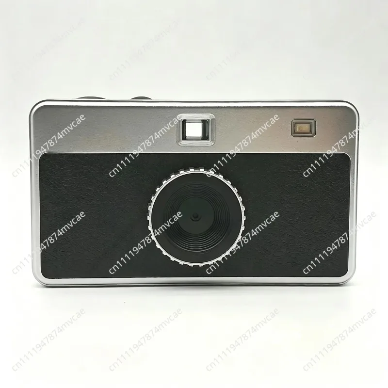 Silver Black Retro Screenless Digital Camera, High Definition Video, Type-C Charging, Screenless Digital Camera