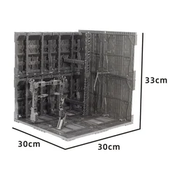 Moxingshe Model Accessories Garage Frontline Base Scene for Mg 1/100 Pg 1/60 Assembly Model Collectible Robot Kits Models