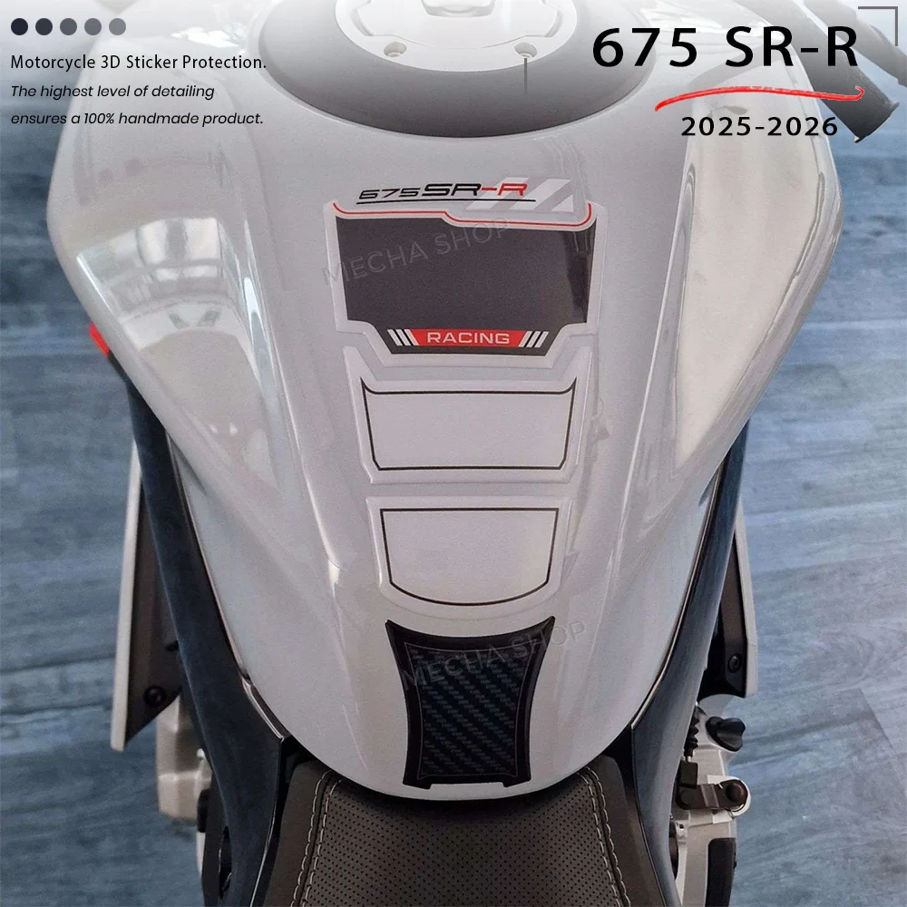 

Защитная наклейка на топливный бак мотоцикла для CFMOTO 675SRR, аксессуары 675 SR-R 2025-2026, 3D эпоксидная наклейка на бак