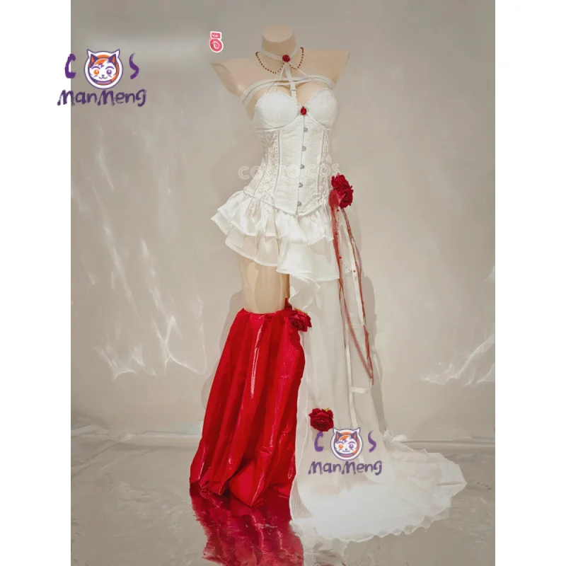 

Game NIKKE：The Goddess of Victory Mihara Cosplay Binding chains Costume Women's Sexy New Dress Waist Cover Wig Props Uniform Set