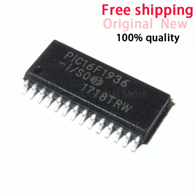 10pcs PIC16F1936-I/SO PIC16F1936 16F1936 New and Original Integrated circuit IC chip Microcontroller Chip MCU In Stock