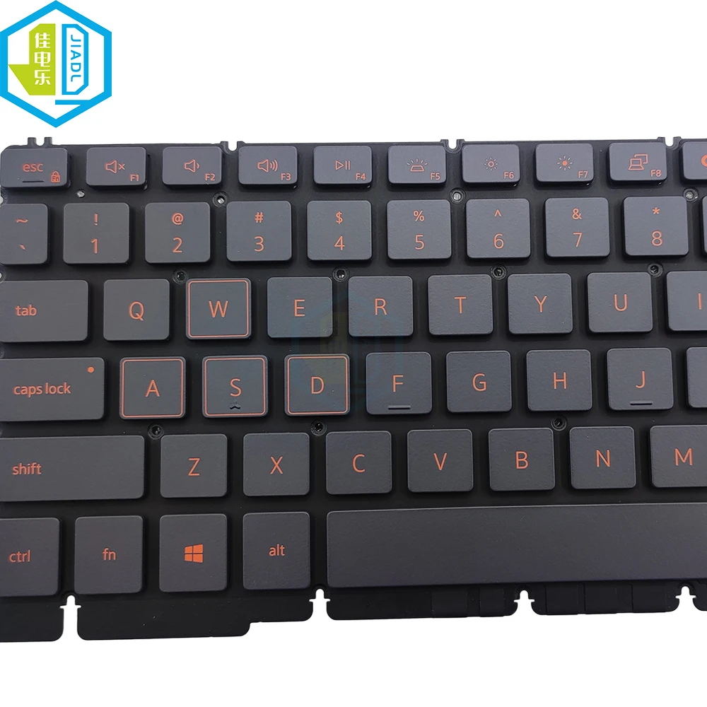 Colorful RGB Backlit US English Keyboard For DELL G15 5510 5511 5515 Vostro 5590 5591 7500 0TJ0J6 0R2GPD Gaming Laptop Keyboards