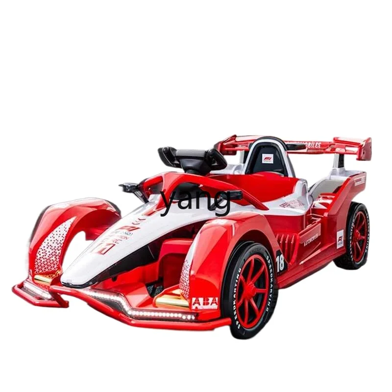 

CX electric car children's electric double four-wheel drift car can sit in adult remote control car