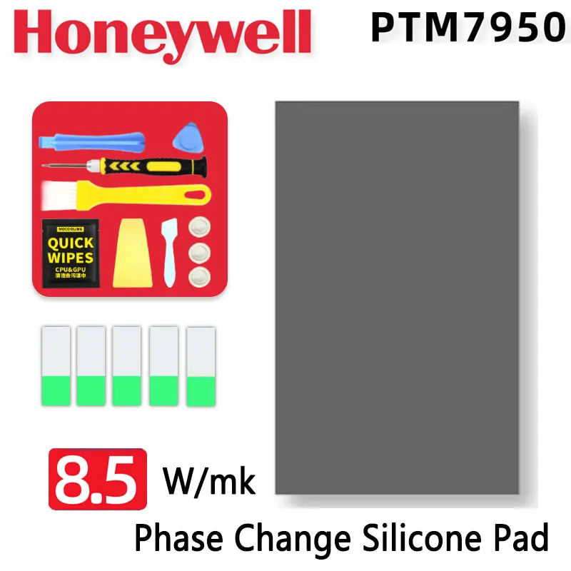 Honeywell ptm7950 8,5 w Phasen wechsel Silikon kissen Blatt Laptop Phasen wechsel Silikon fett CPU Wärme leit paste Pad