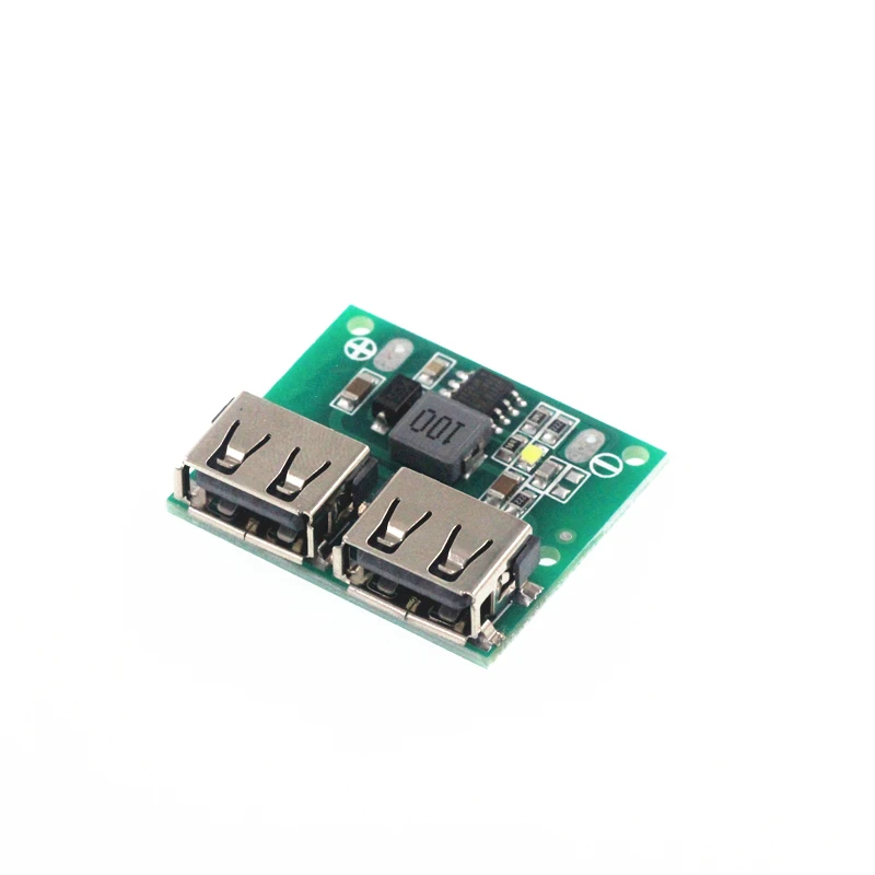 

9V 12V 24V to 5V DC-DC Step Down Charger Power Module Dual USB Output Buck Voltage Board 3A Car Charge Charging Regulator 6-26V