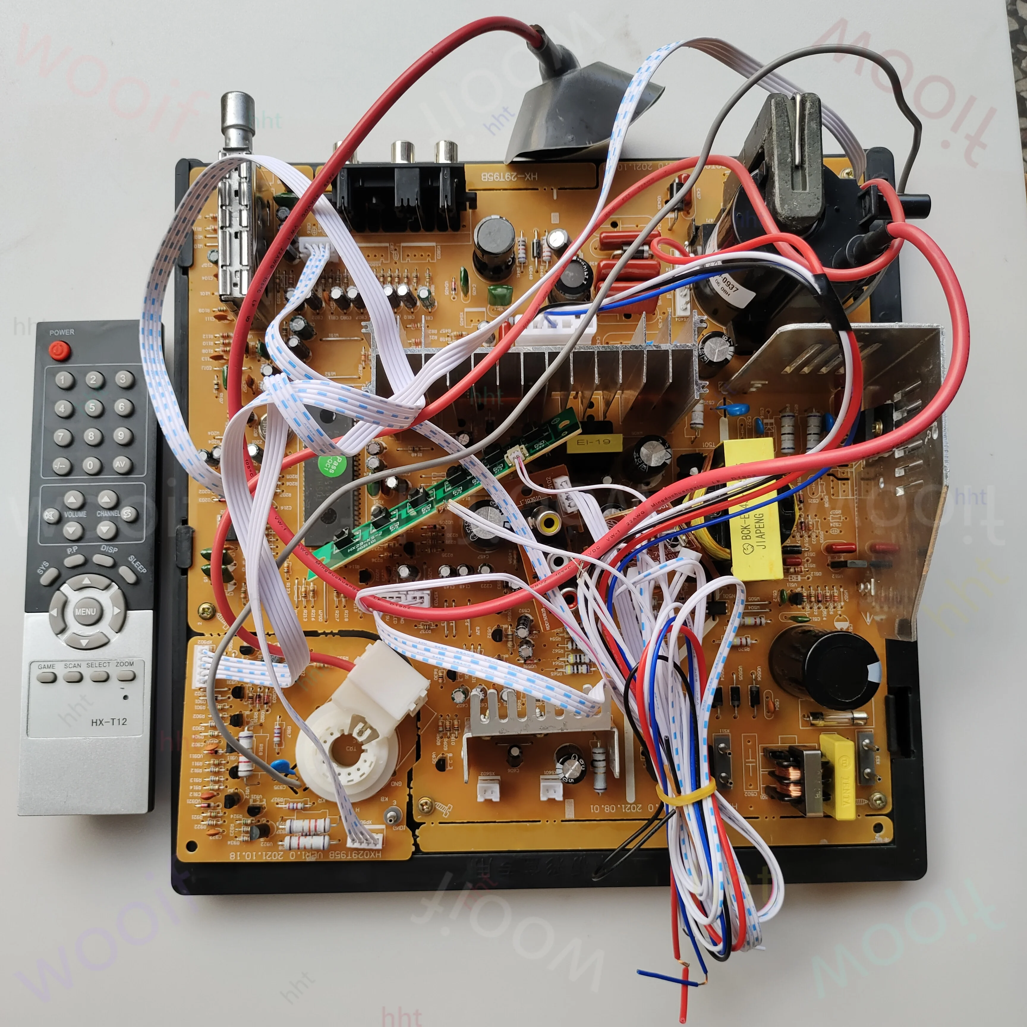 Placa principal de TV colorida 25-29 polegadas universal de alta definição digital placa principal de TV colorida de 29 polegadas