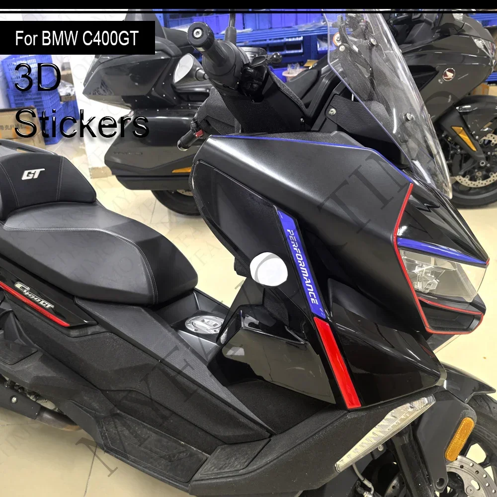 For C400GT C 400GT C400 GT Scooter Motorcycle Tank Body Front Face Fairing Fender Stickers moto Decals