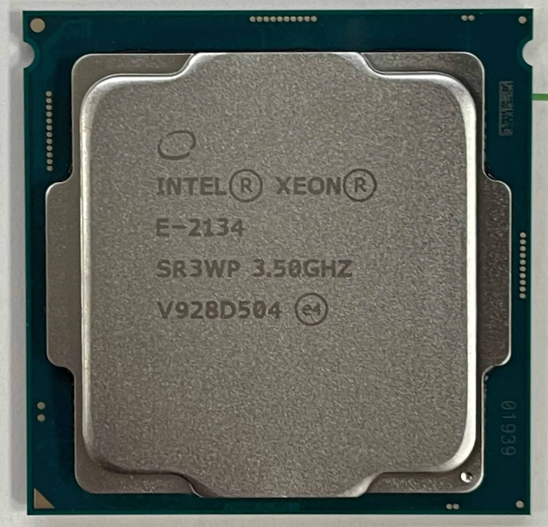 CM8068403654319S R3WP  CPU - Xeon E-2134 8M Cache, 4.50 GHz