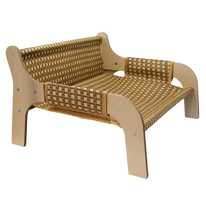 

AB33-Summer 2-In-1 Pet Cat Dog Rattan Mat Scratcher Universal Scratch-Resistant Animal Product