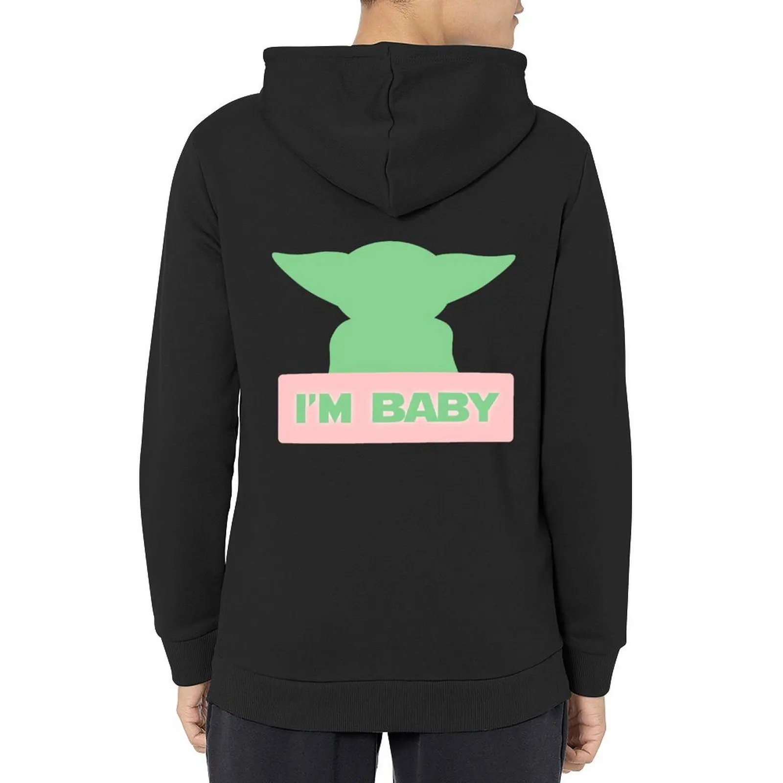 

I'm Baby Hoodie blouse hooded shirt mens clothing autumn jacket men tracksuit