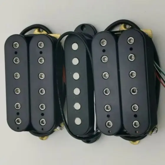 Best Offer  N/M/B 1 Set Humbucker Pickup Alnico  HSH Electric Guitar Pickup Different  combinations