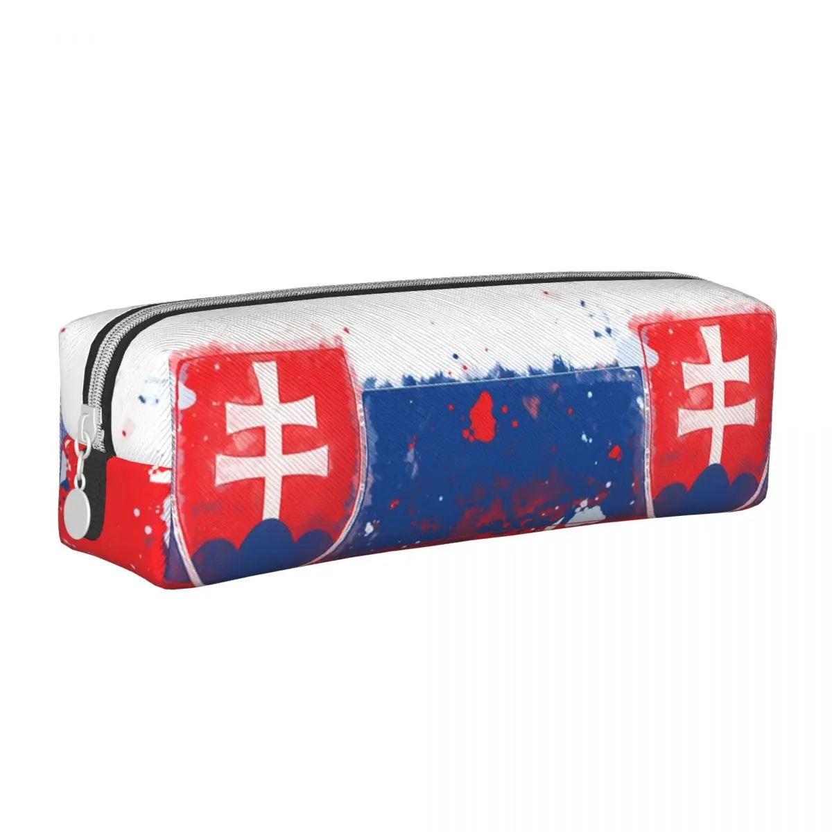 

Slovakia Flag Pencil Cases Large Storage Pen Bags Pen Box For Boys Girls School Office Pencil Pouch Cosmetic bag