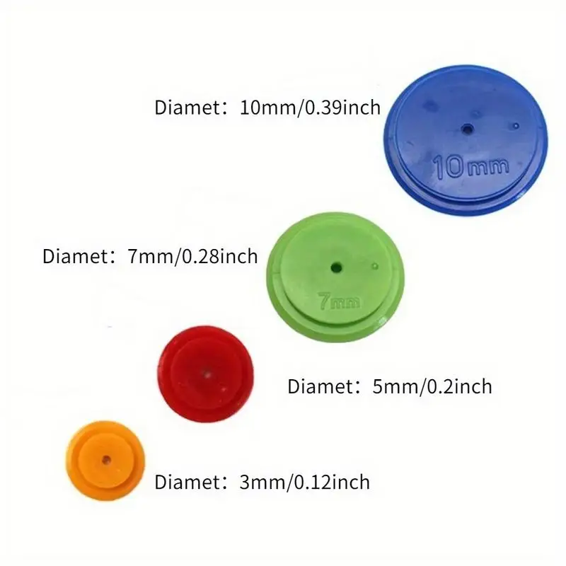 4pcs DIY Patchwork Scan Wheel Tailor Sewing Tracing Ring for Quilting Craft Sewing Line Marking Tool