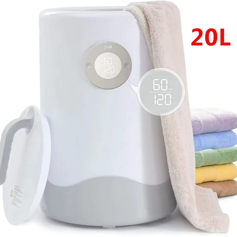 towel warmers 20L Big Volume Electric Towel Heater Bathroom Salon Fast Thermal Towel Warmer Bucket with Timer Adjustable Disinfe