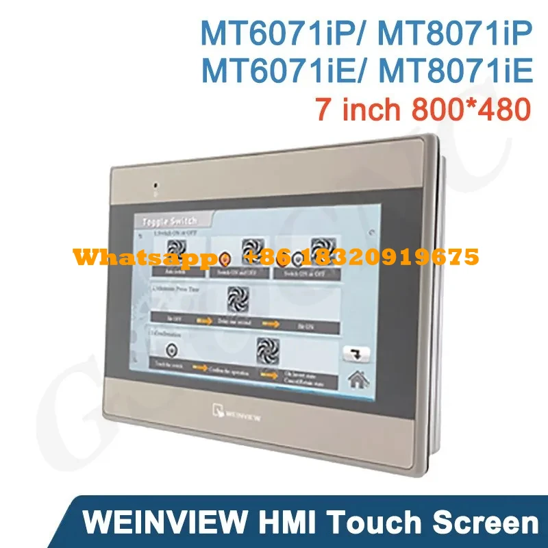 Original Weinview MT8071iP MT8071iE MT6071iE MT6071iP TK8071iP TK6071IQ TK6071iP HMI 7 Inch TFT LCD Hmi Touch Screen