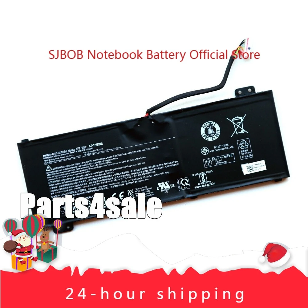 

AP18E8M Новый оригинальный аккумулятор для ноутбука Acer Nitro 5 AN515-52 AN515-54 AN515-55 AN515-43