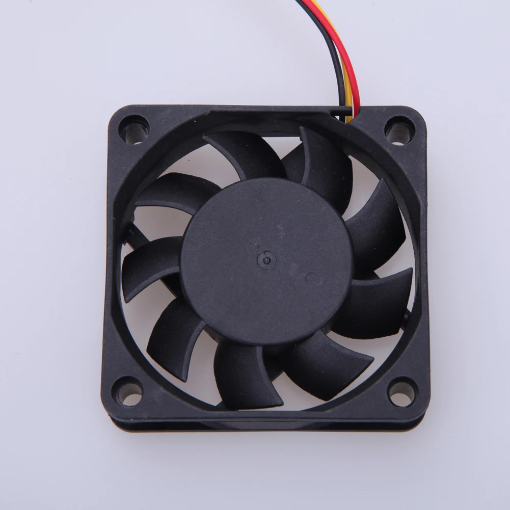 60mm Case Fan DC 12V 3Pin PC CPU Cooling Cooler Fan 4500RPM Computer CPU Cooling Fan PC Case Chassis Fans Computer Accessories