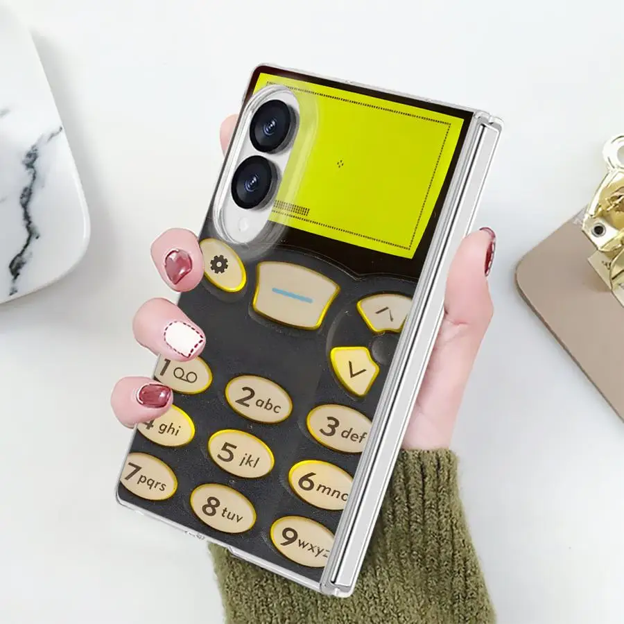 Case for Samsung Galaxy Z Fold 8 PC Hard Luxury ZFold8 ZFold 8 Phone Funda Advanced Creative Machines