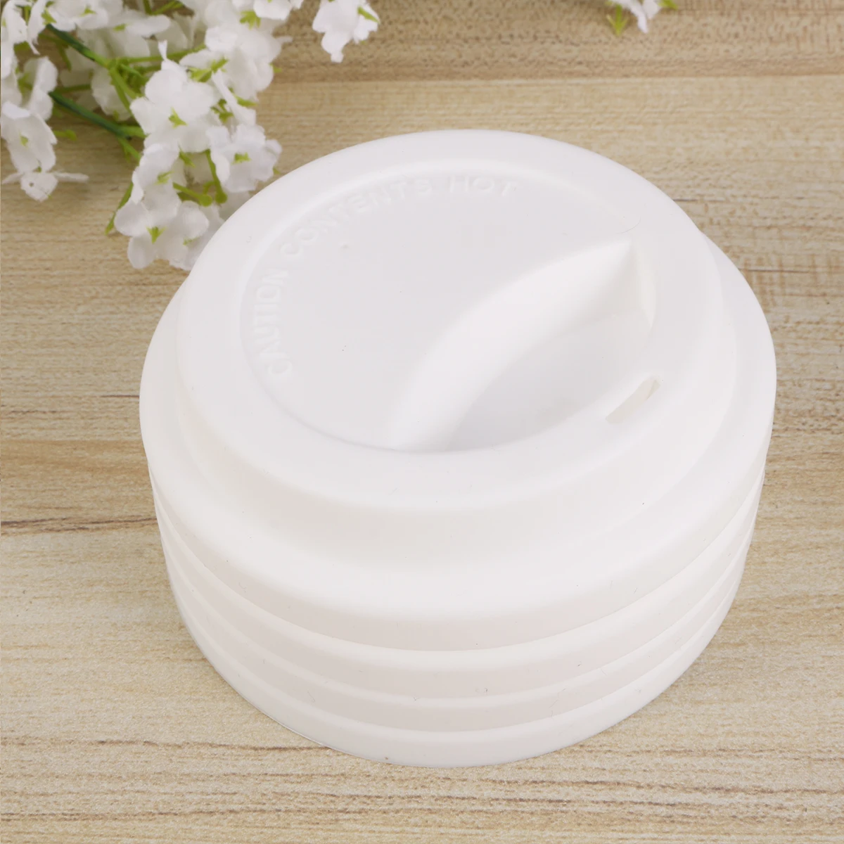 

4pcs Coffee Cup Lid Silicone Drink Cover Water Cup Lids Round Mug Covers Dustproof Kitchen Bar Accessories