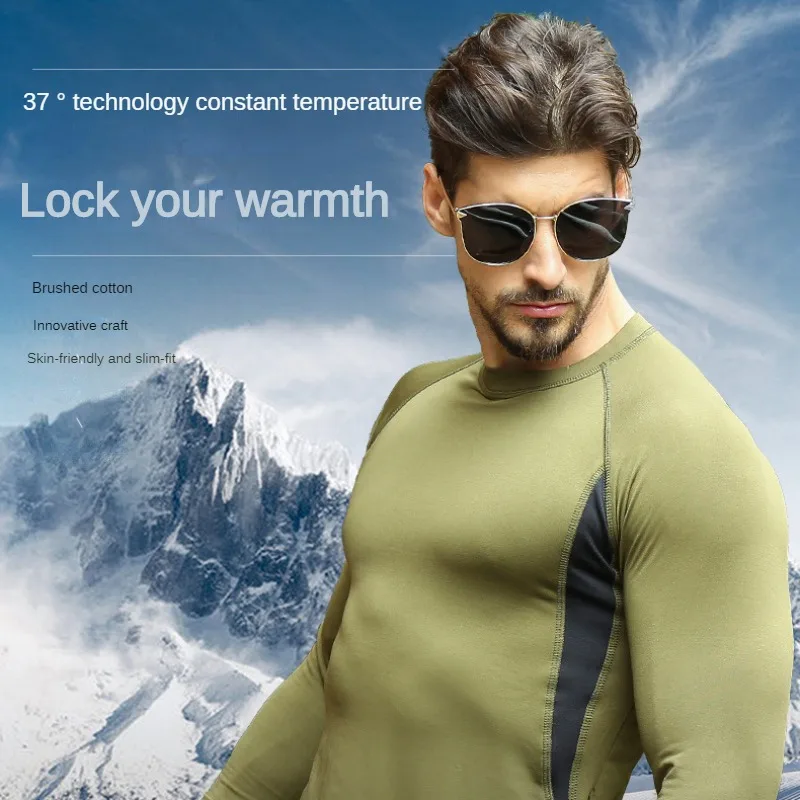 

Tactical Uniform Winter Thermal Underwear Sets Outdoor Quick Drying Tactical Long Johns Military Compression Fitness cloth