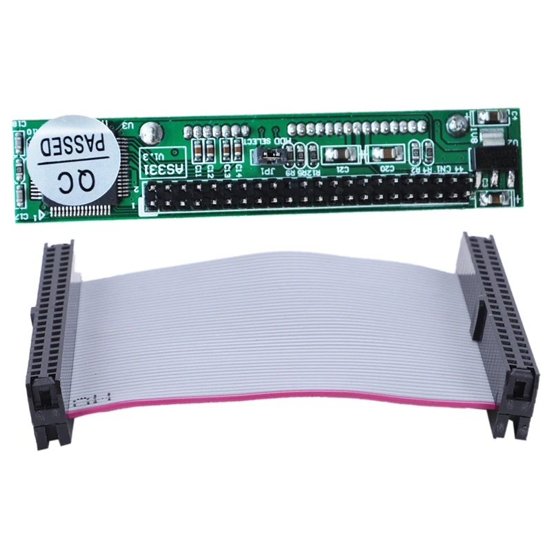 1ชิ้น2.5นิ้ว SATA SSD หรือ HDD Drive IDE Adapter & 1ชิ้น2นิ้ว44-PIN ตัวเมีย2.5นิ้วสายฮาร์ดดิสก์ IDE