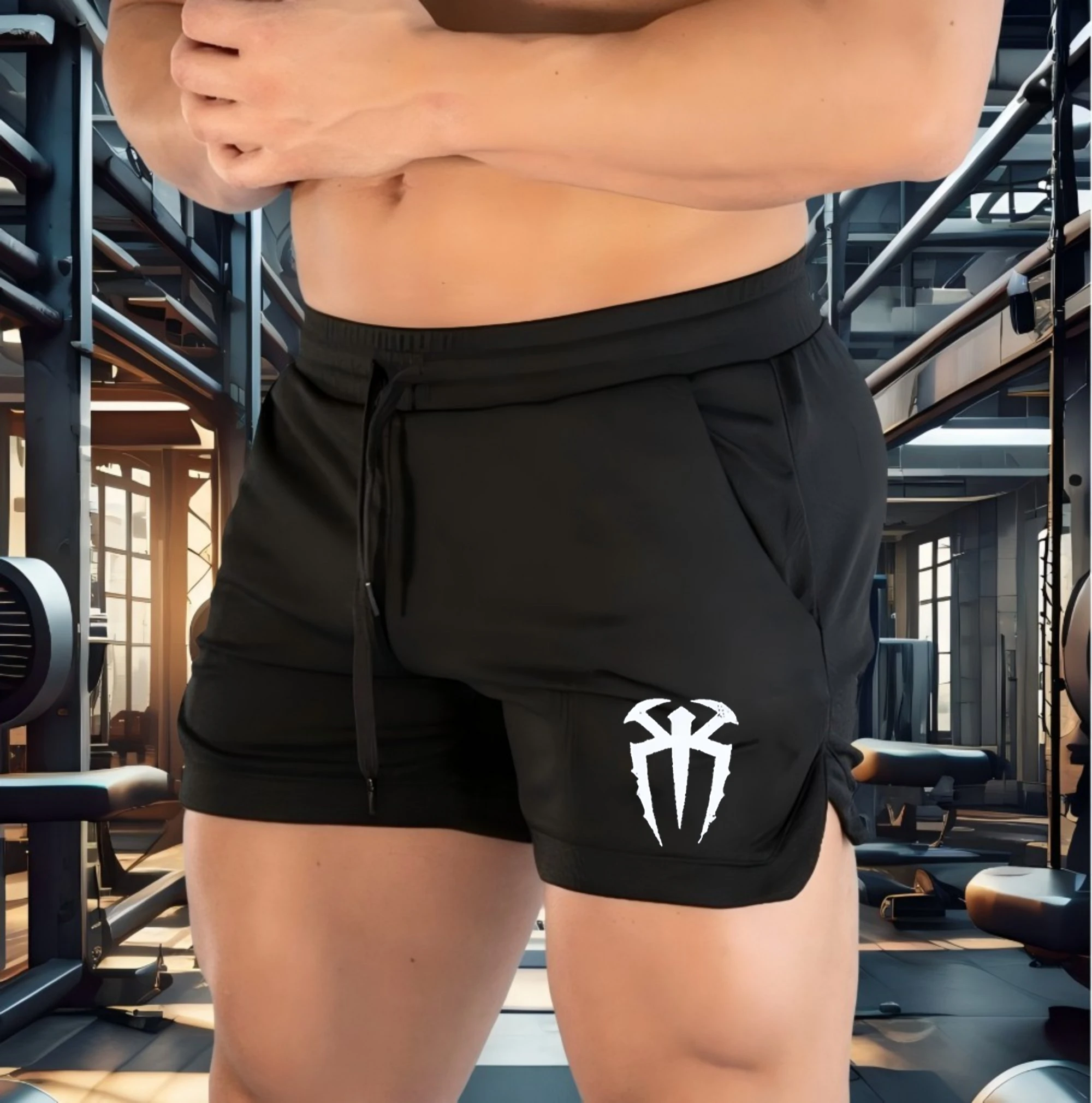 

Летние пляжные шорты, купальники на подкладке, шорты для плавания, мужской купальный костюм, спортивная одежда