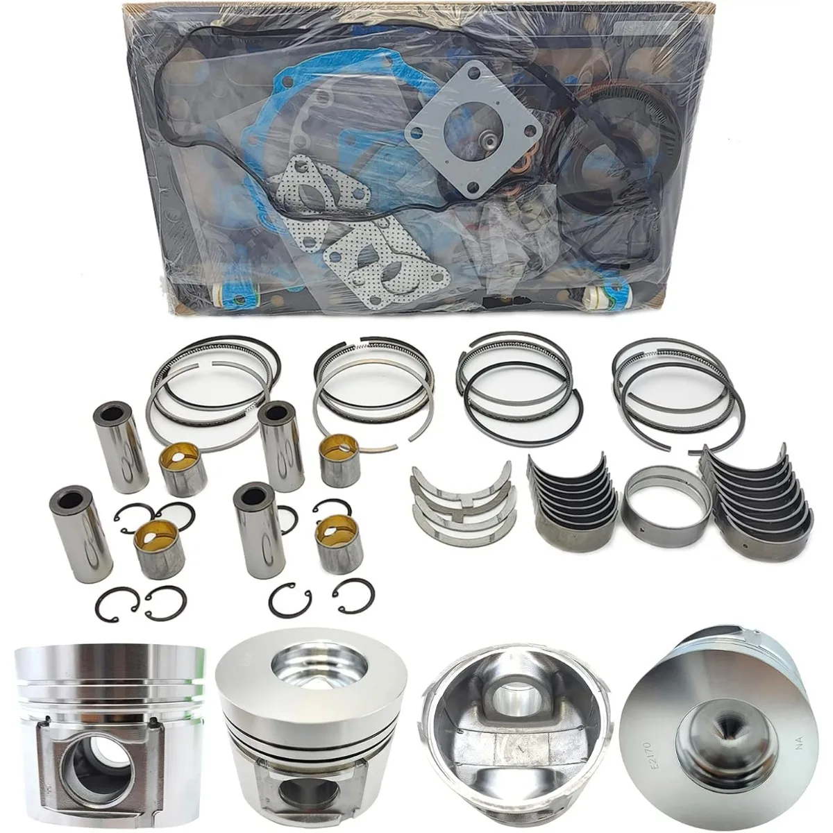 

B3.3 Engine Overhaul Rebuild Kit (No cylinder liner and valve) For B3.3 QSB3.3 Huyndai Cummins Doosan D20S D25S3 D30S3