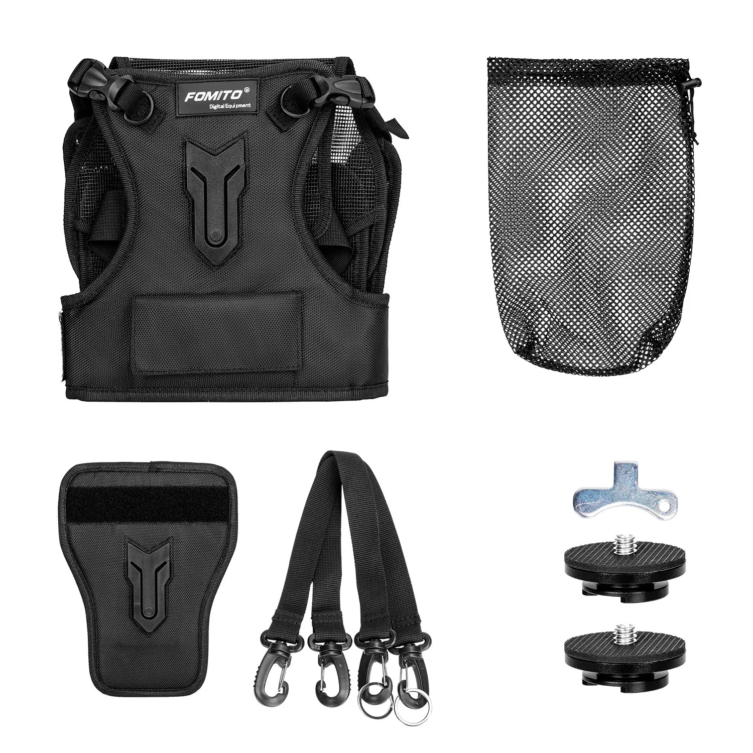 FOMITO JD-SJ1 Multi Camera Carrier Harness Holster System for Digital SLR Camera