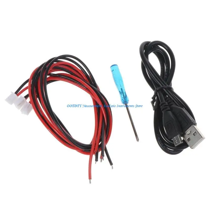 

367D 6 в 1 монитор батареи Цвет ЖК -экрана измеритель кулонов