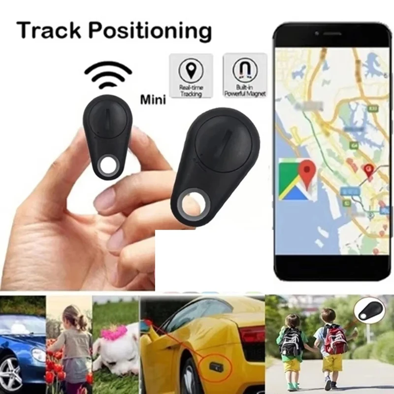 Полный мини-собака GPS Bluetooth 5,0 трекер устройство против потери круглое устройство против потери домашнее животное детский кошелек отслеживание умный искатель локатор