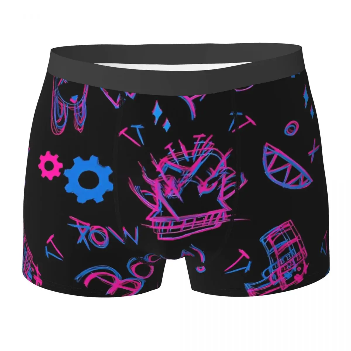 

Горячее нижнее белье Arcane League Of Legends с героями мультфильмов, мужские шорты, трусы, милый багажник, высококачественный дизайн, трусики больших размеров