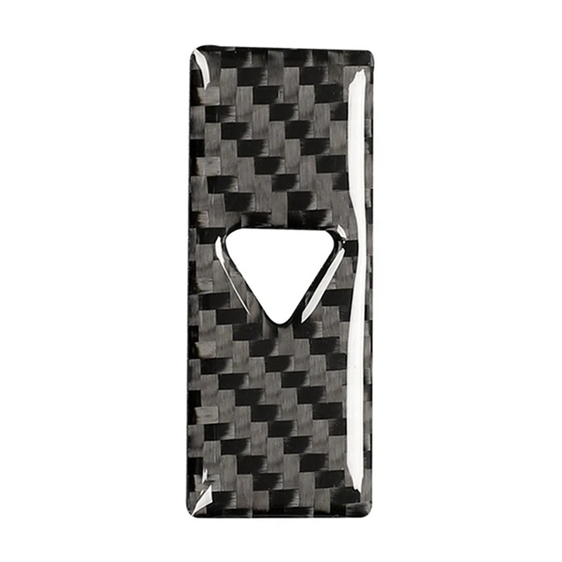 

Предупреждающая кнопка безопасности центральной консоли, декоративная накладка из углеродного волокна для Mazda CX-5 CX5 2017 2018 2019 2020