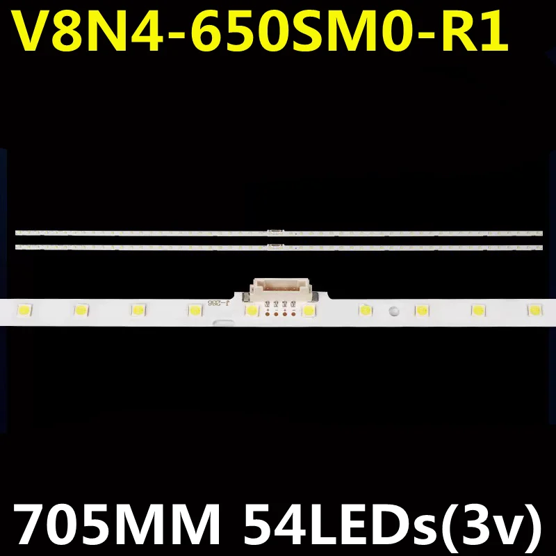 Tira de LED de 3V para V8N4-650SM0-R1 BN96-46032A LM41-00610A UN65NU7100 UN65RU740D UN65RU800D UN65RU7100 UN65RU8000 UN65RU9000