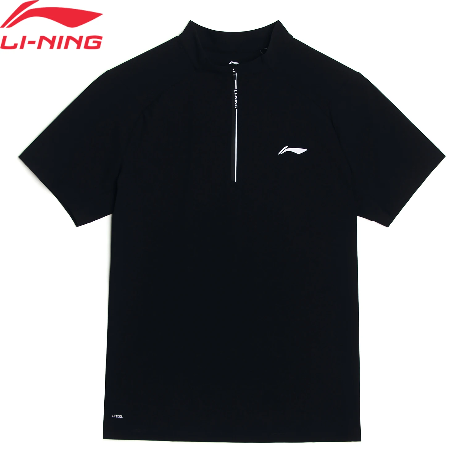 Li-Ning Men's Training POLO Shirts LN COOL Sun Protection Breathable Comfortable LiNing Short Sleeves Fitness Tops APLW161