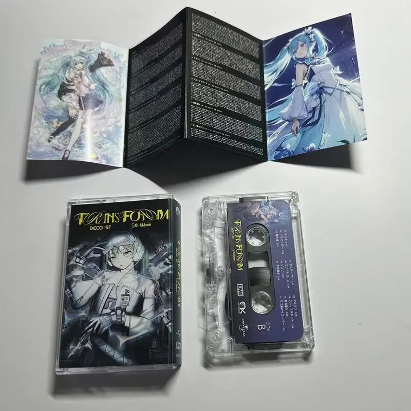 الإلكترونية DECO * 27 هاتسون ميكو الموسيقى الشريط تحويل ألبوم إعادة الميلاد كاسيت تأثيري مسجل وكمان سيارة Soundtracks صندوق الهدايا