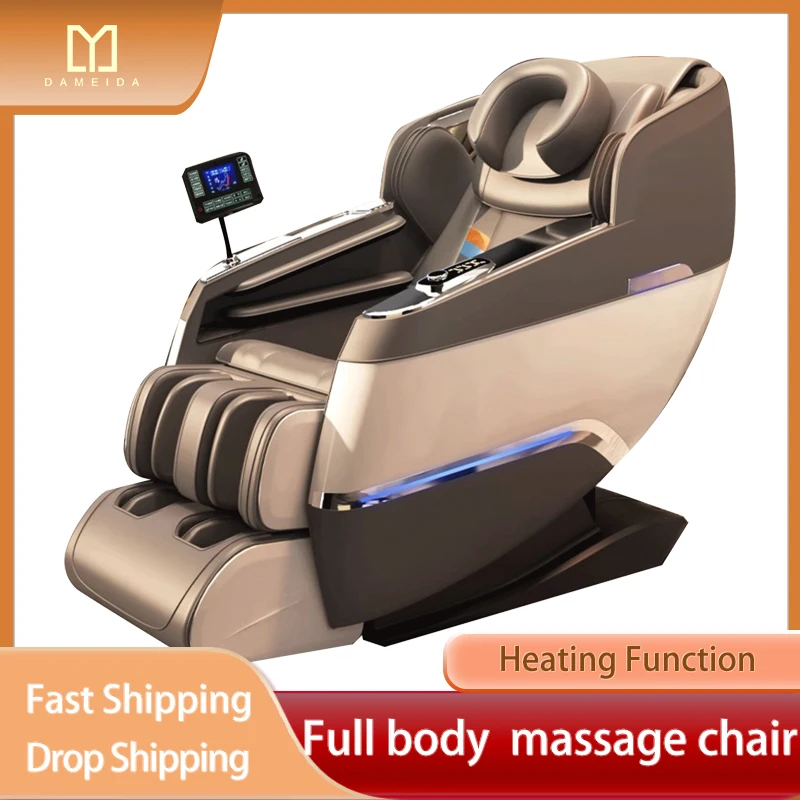 DAMEIDA Newest Full Body 4D Electric Luxury Massage Chair Deluxe Zero-gravty Massage Chair Sofa Home Office Furniture Recliner