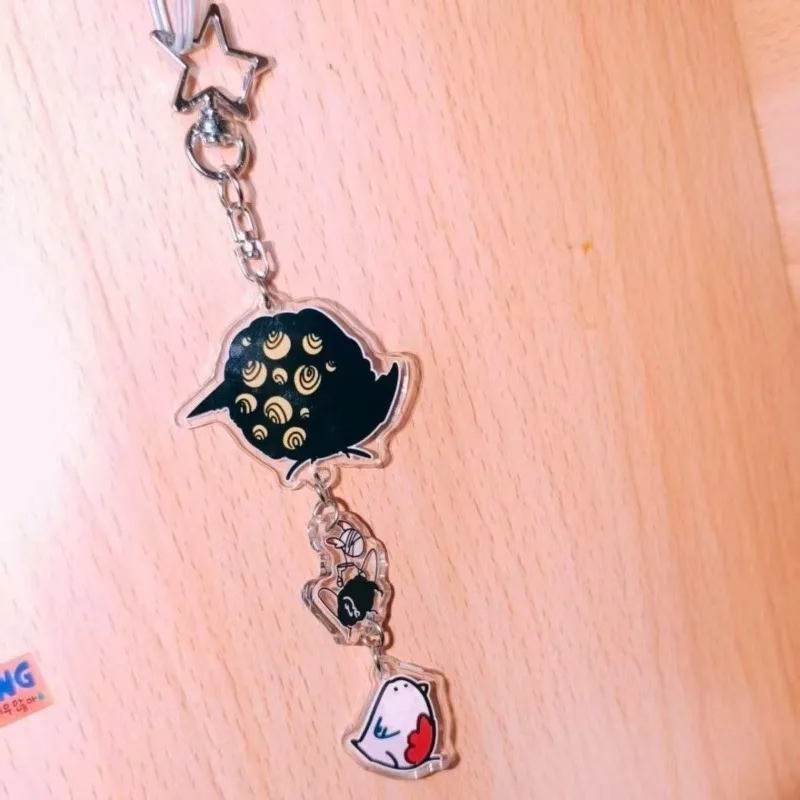 Limbus Company-llavero de Anime con colgante de personaje para bolsos, buen amigo, niños, regalos exquisitos creativos, colección de juguetes, periféricos