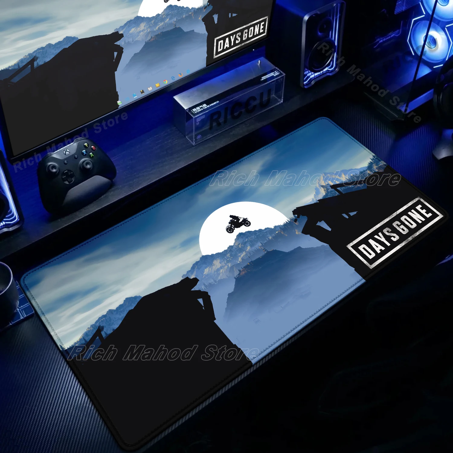 

Game Mousepad Days Gone Large Mouse Pad Xxl Gaming Pads Gamer Keyboard Pc Accessories Desk Protector Mat Office Mice Mats Carpet