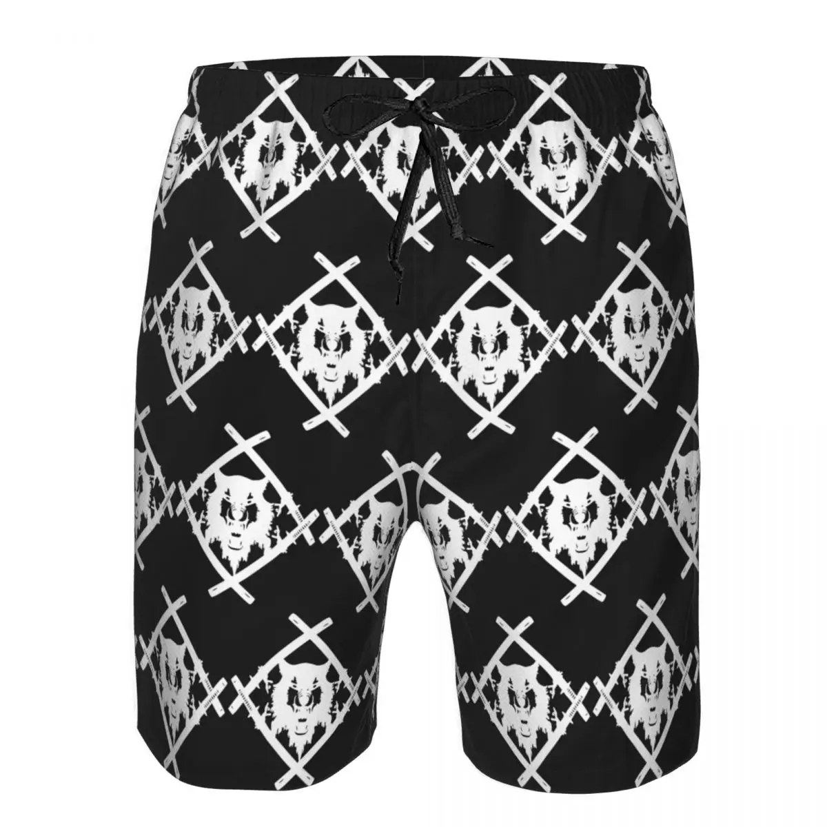 Xavier Wulf Merch Xavier Wulf Logo Trunks Beach Board Shorts Casual Quick Dry Swimming Summer Men Pants