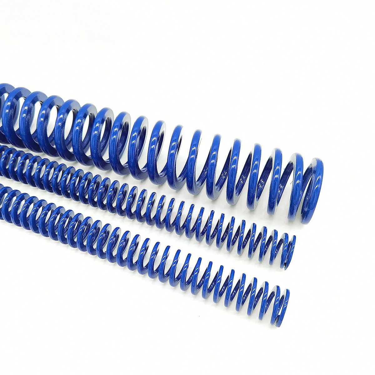 Molde de compresión de estampado en espiral, longitud de 305mm, carga de luz azul, 6mm diámetro exterior de-40mm, ID de 3mm-22,5mm, estándar americano, 1 unidad